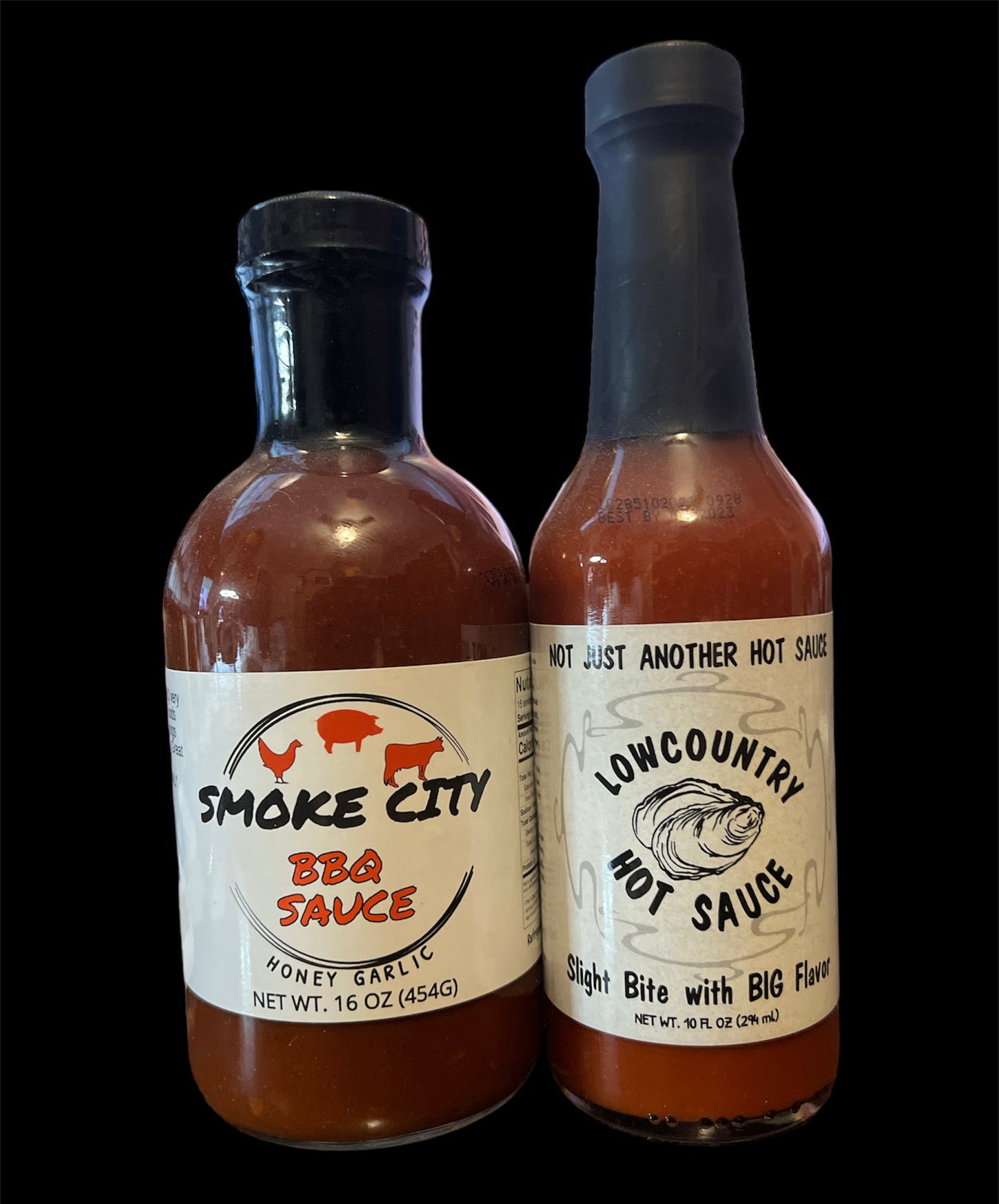 BBQ and Hot Sauce Combo