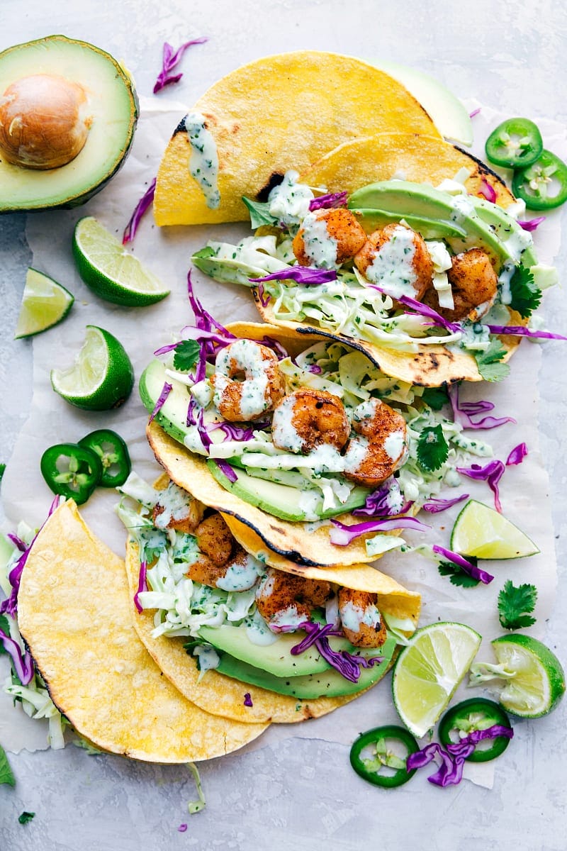 Shrimp Tacos with Mango Salsa - Smokecityfood